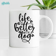 Load image into Gallery viewer, Every Snack You Make Dog Personalized Ceramic Mug - Dogs and Names can be customized
