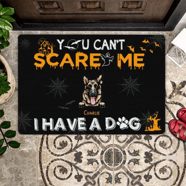 Welcome To Our Home Dog Personalize Doormat - Dogs and Name can be customized