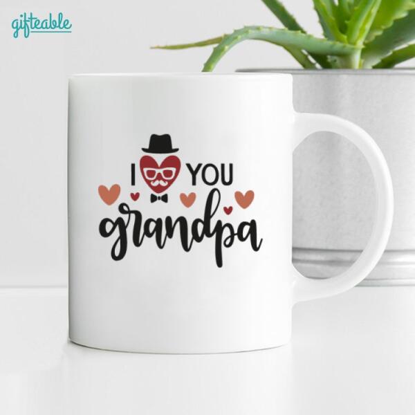 The Legend Old Grandpa Personalized Mug