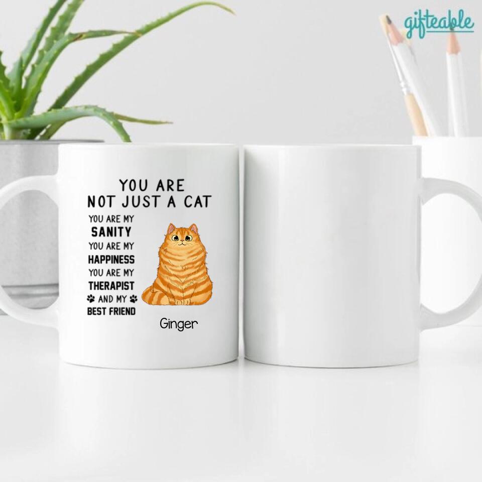 You Are Not Just A Cat Personalized Coffee Mug
