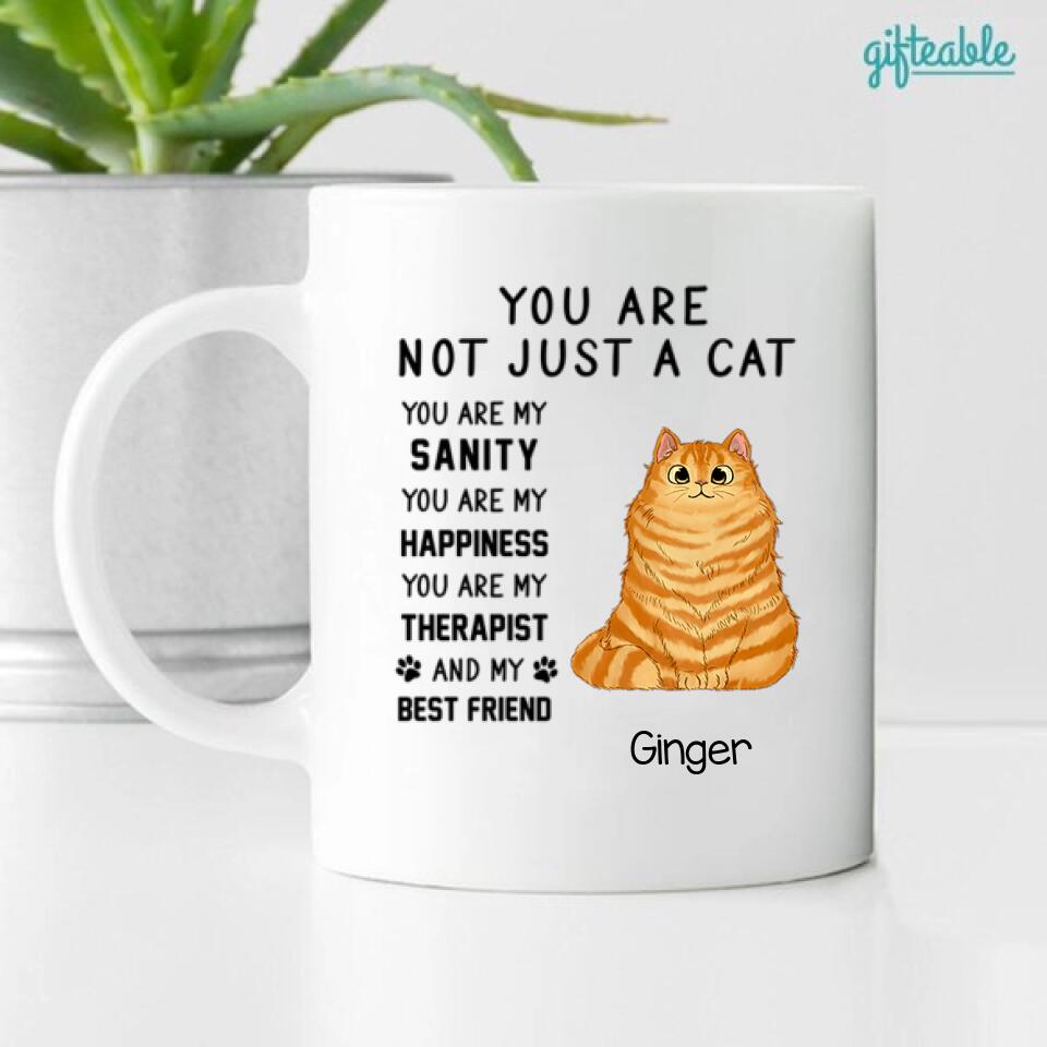 You Are Not Just A Cat Personalized Coffee Mug