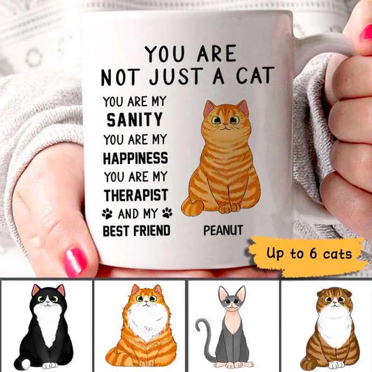 You Are Not Just A Cat Personalized Coffee Mug